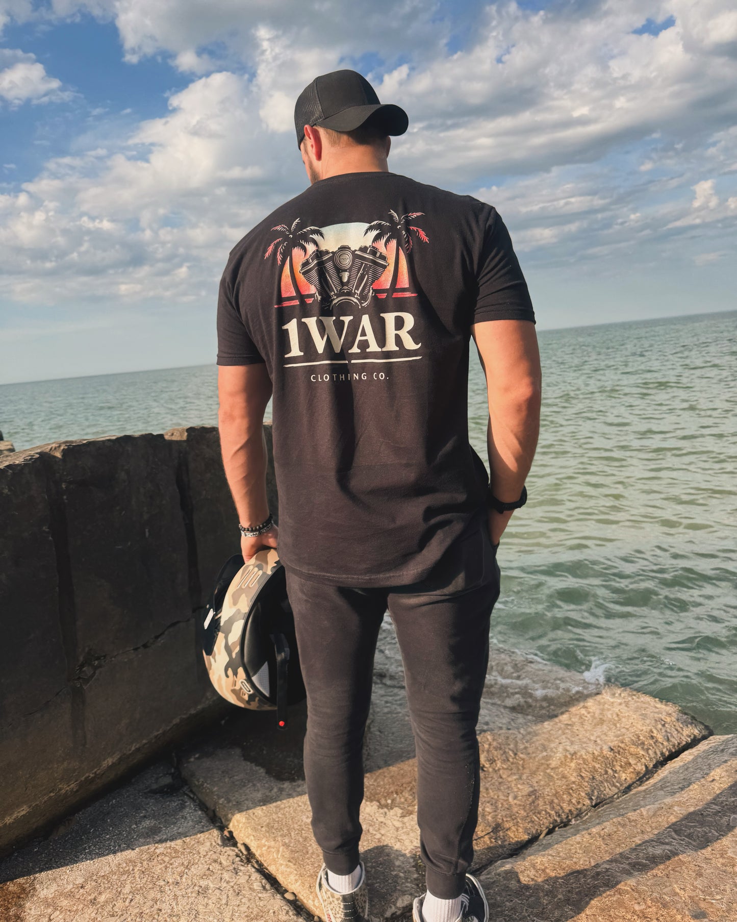 Wind and Waves tee