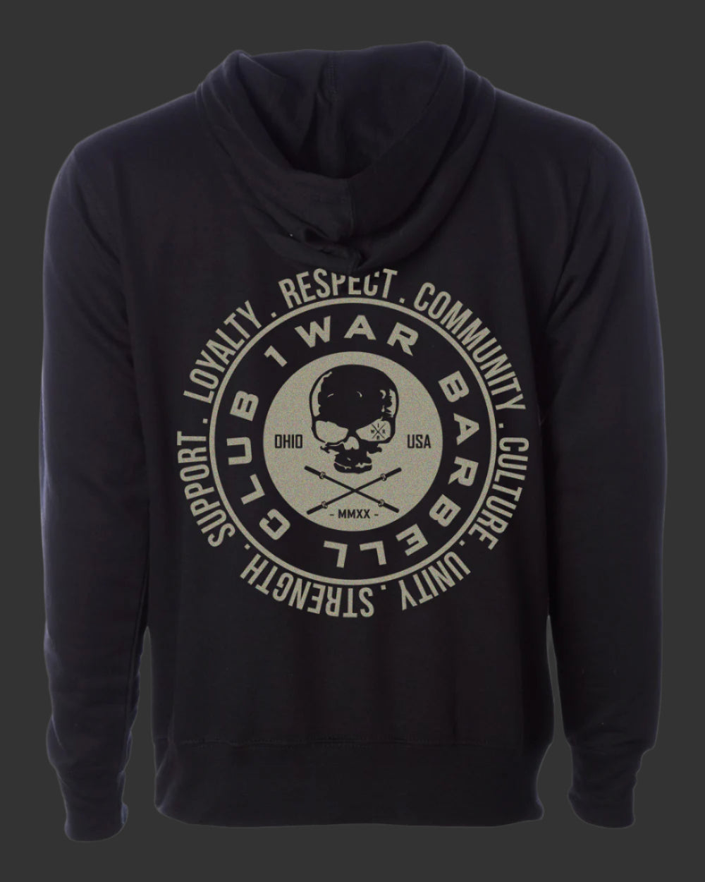 Barbell Crest hoodie