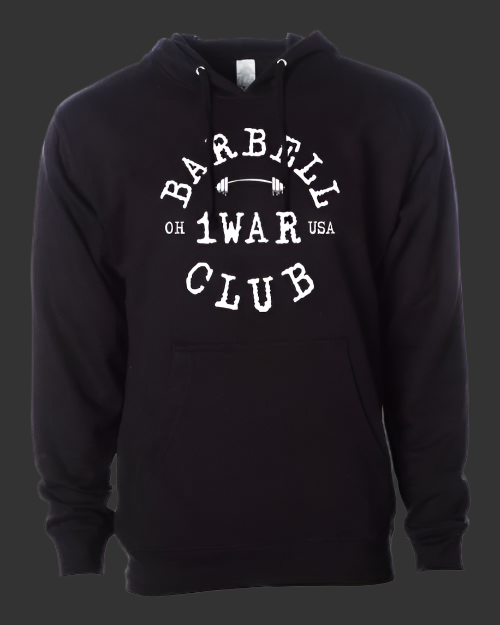 Barbell club hoodie