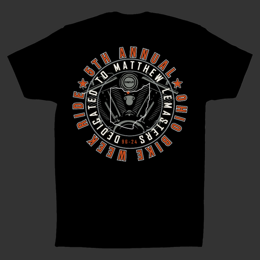 5th Annual Bike Week Ride Tee