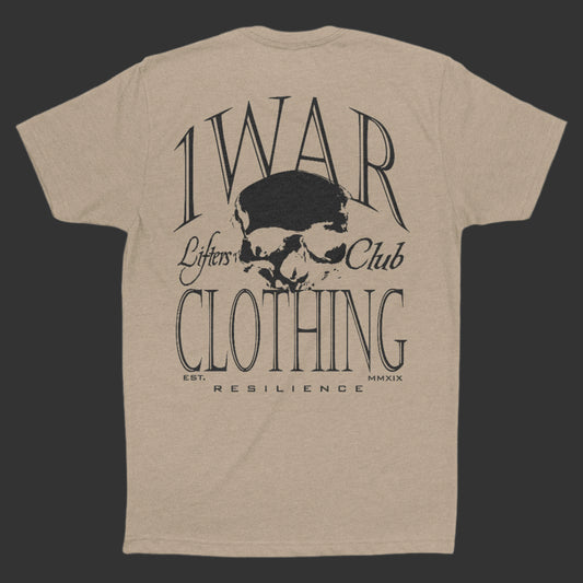 Lifters club tan tee