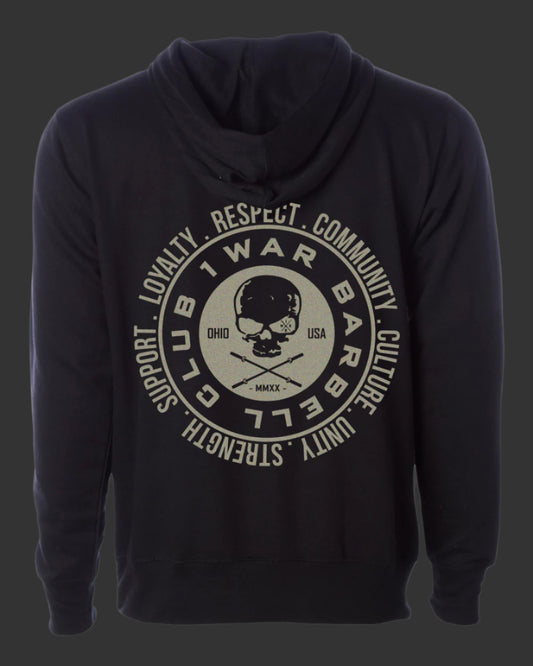 Barbell Crest hoodie