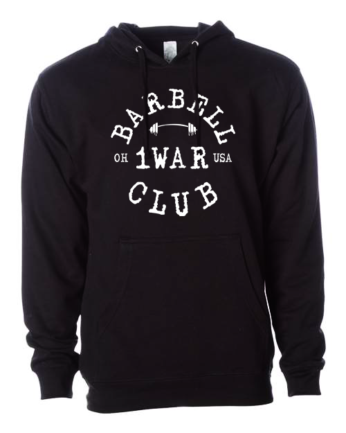 Barbell club hoodie
