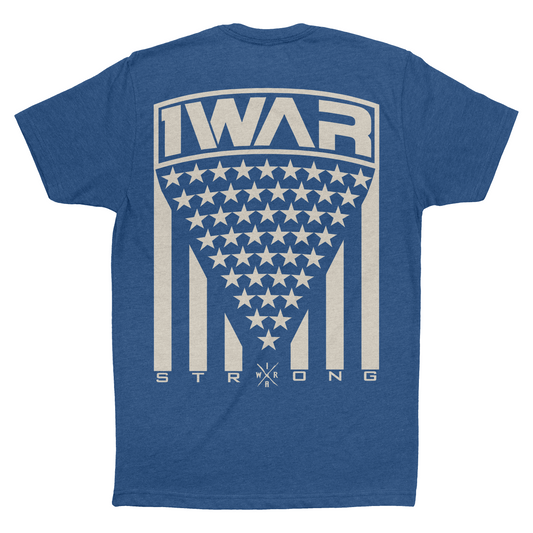 Stars and stripes strong tee
