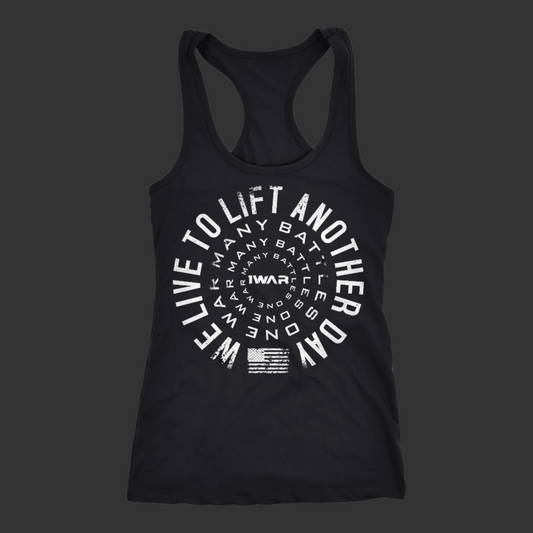 Live to lift another day tank